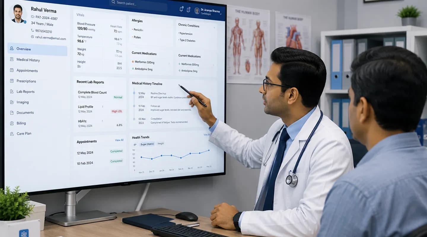 Medoho Patient History Management